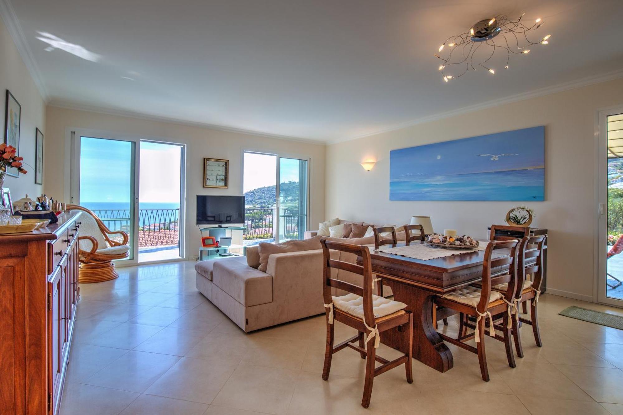 Villa Lucia Riviera Dei Fiori Pool - Happy Rentals Санремо Екстер'єр фото